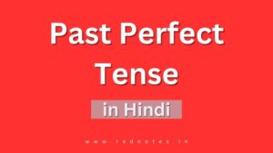Read more about the article Past Perfect Tense in Hindi – Rules, Sentences and Examples